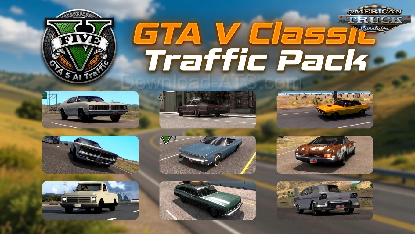 GTA V Classic Traffic Pack v2.2 (1.59.x) for ATS
