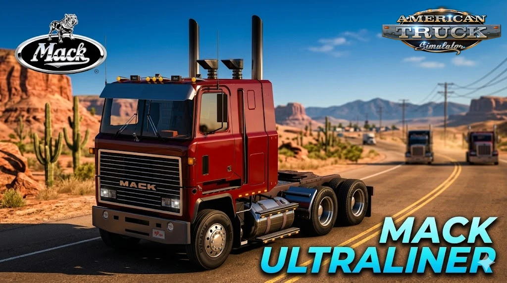 Mack Ultraliner + Interior v4.0 by CyrusTheVirus (1.60.x)