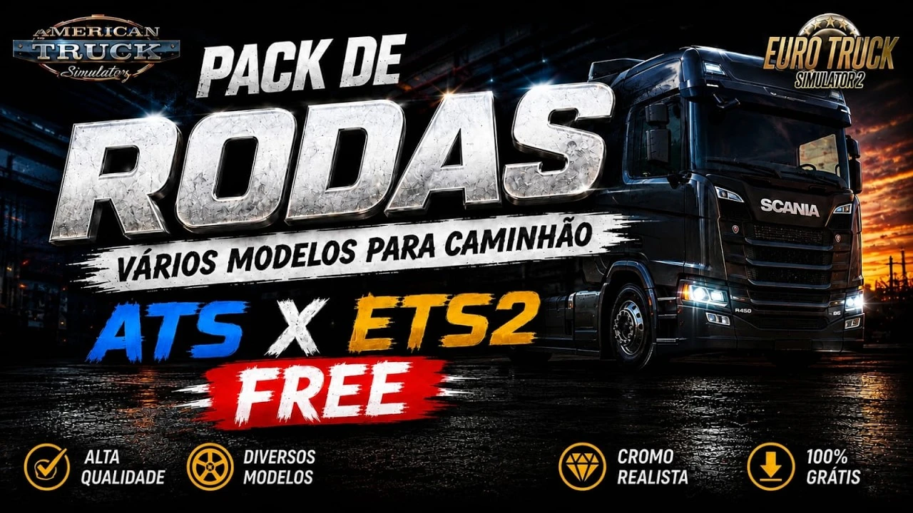 Pack de Rodas v2.0 By Jean Rittono (1.60.x) for ATS