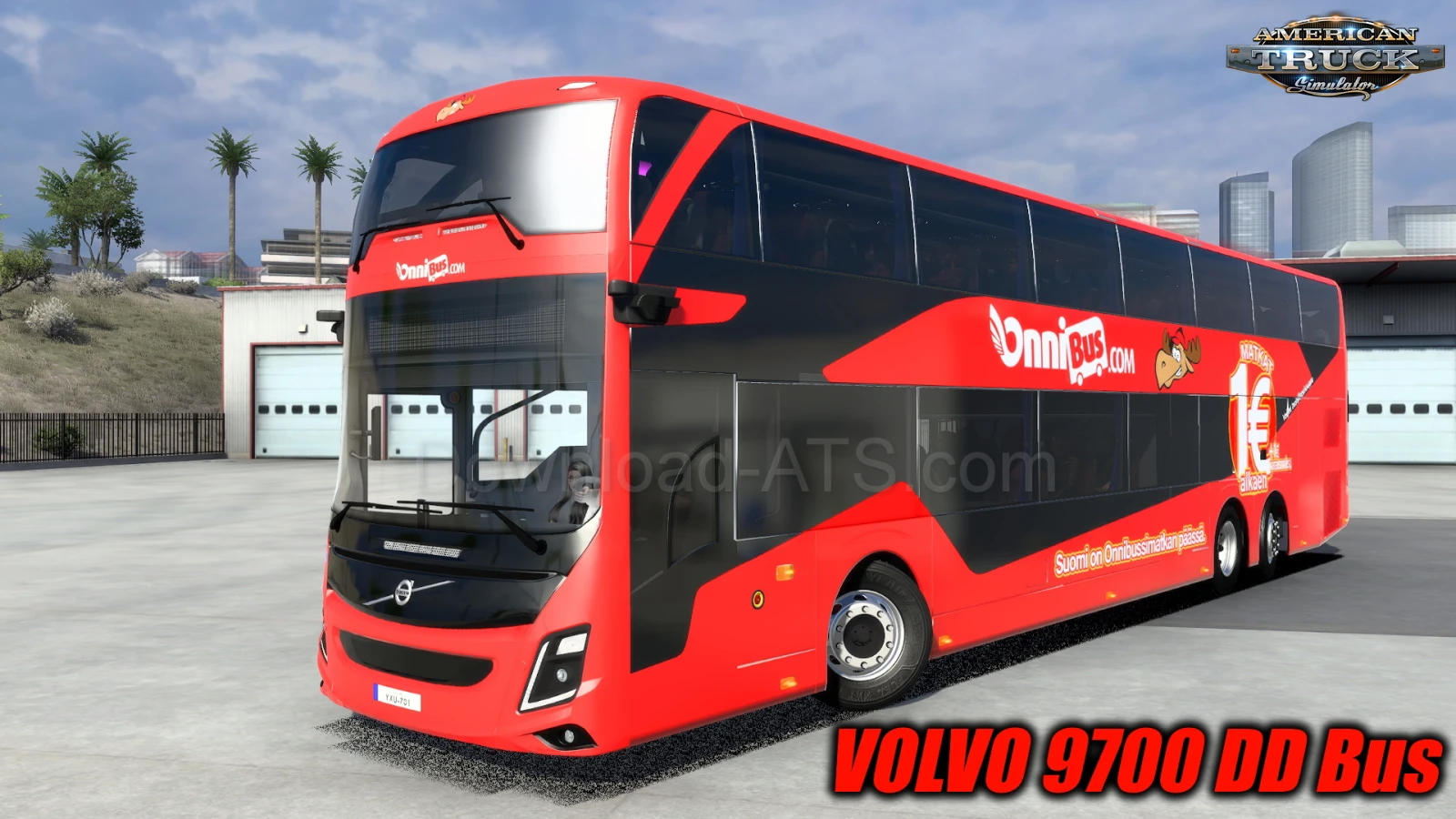Volvo 9700 DD Bus + Interior v4.0 (1.59.x) for ATS