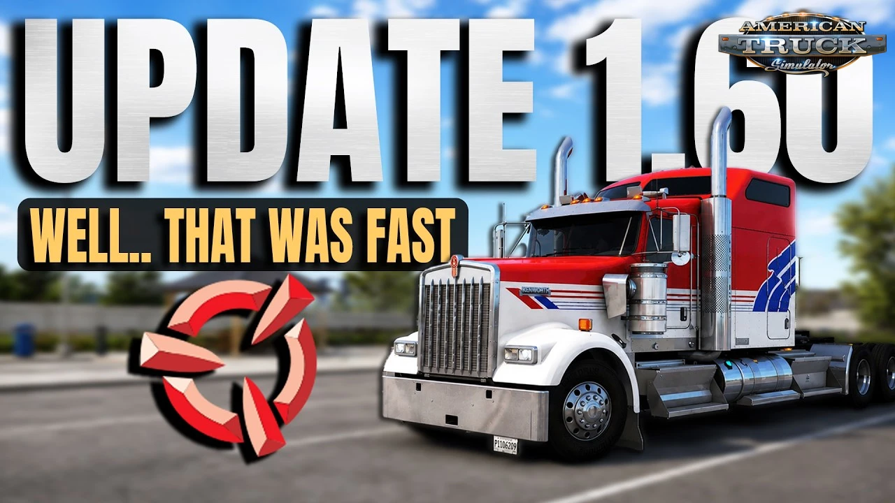 American Truck Simulator - Update ATS 1.60 Official released