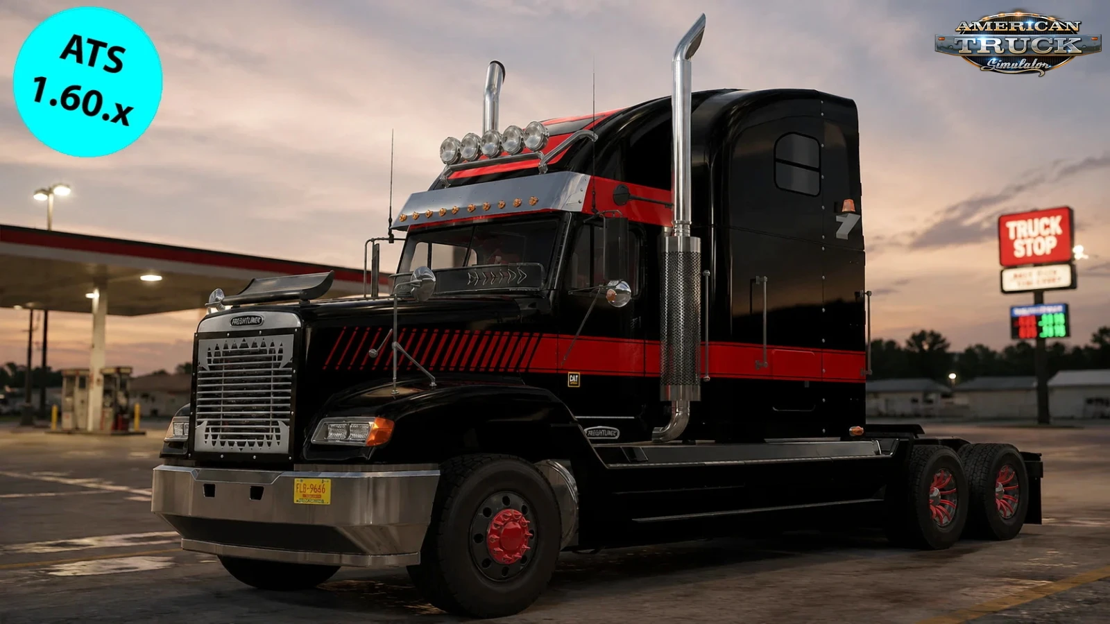 Freightliner FLD v2.0 By CyrusTheVirus (1.60.x) for ATS