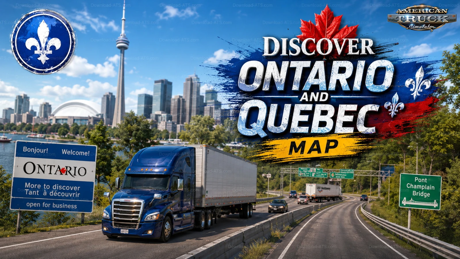 Discover Ontario and Quebec v13 (1.60.x) for ATS