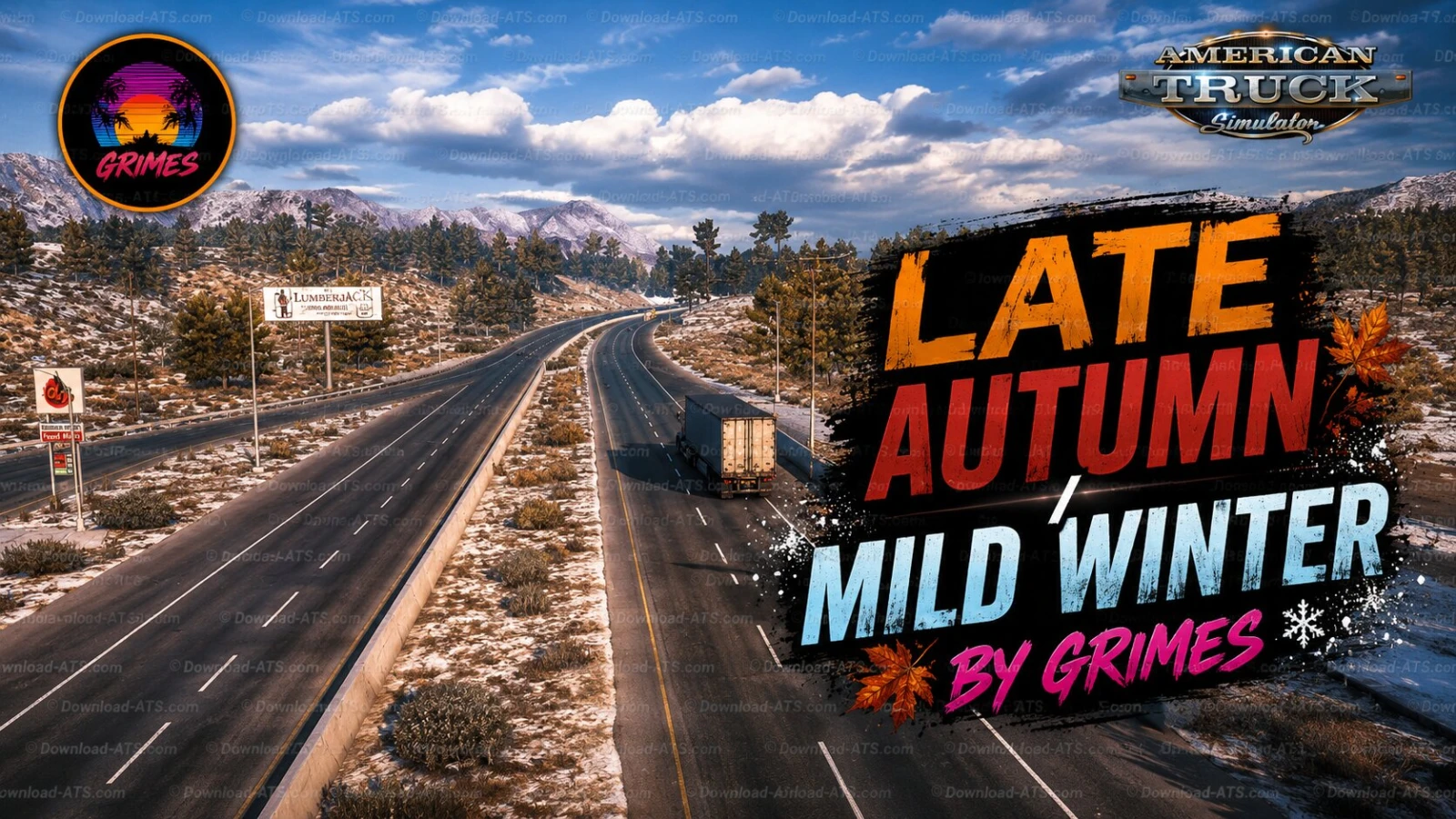 Late Autumn / Mild Winter v5.3 (1.60.x) for ATS