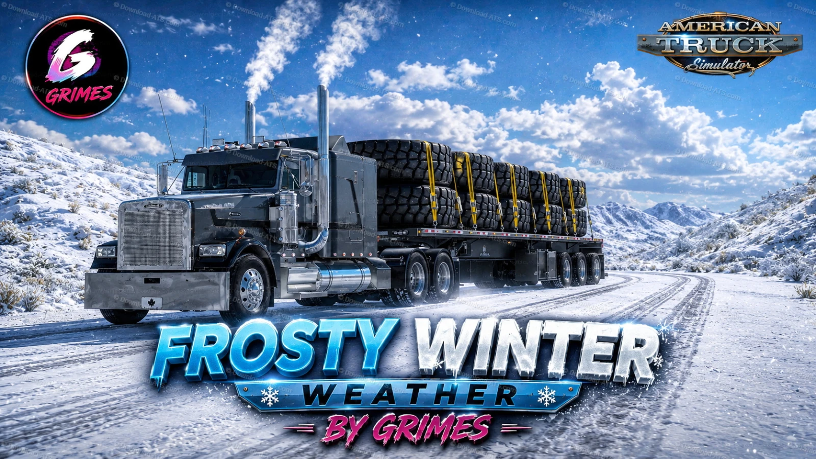 Frosty Winter Weather Mod v6.0 (1.60.x) for ATS