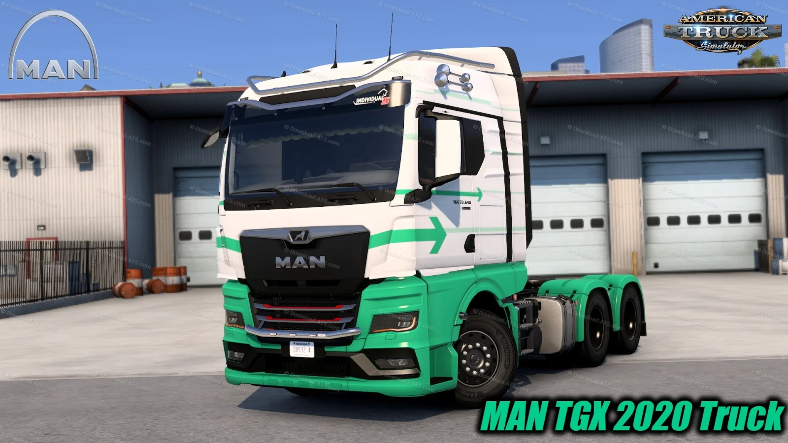 MAN TGX 2020 Truck + Interior v1.0 (1.60.x) for ATS