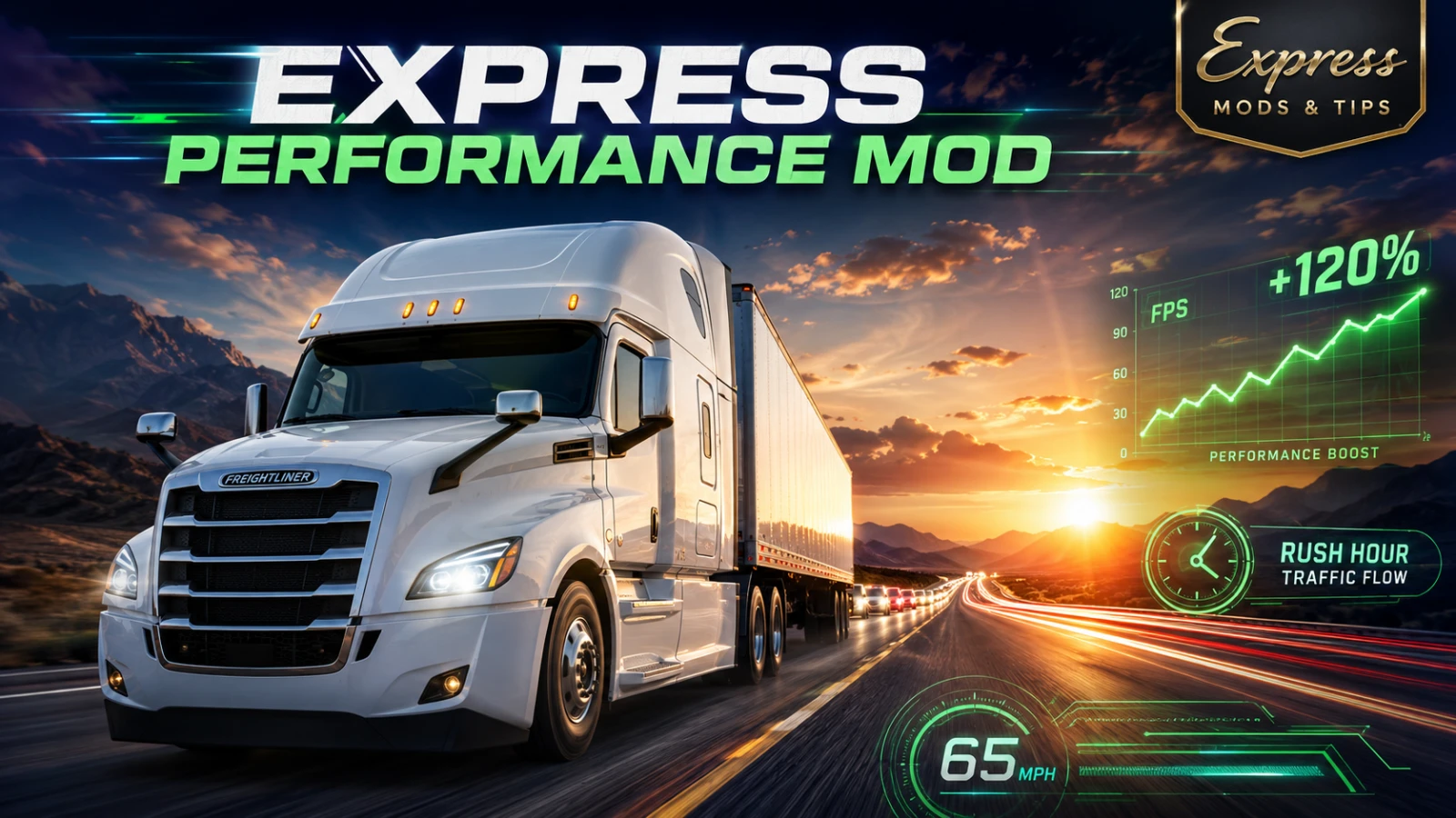 Express Performance Mod v1.1 (1.60.x) for ATS