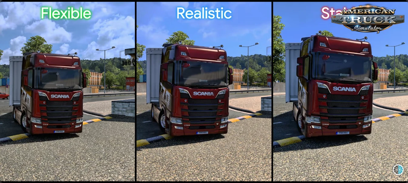 Realistic Truck Physics Ultimate Pack v1.5 (1.60.x) for ATS