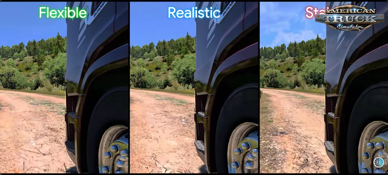 Realistic Truck Physics Ultimate Pack v1.5 (1.60.x) for ATS