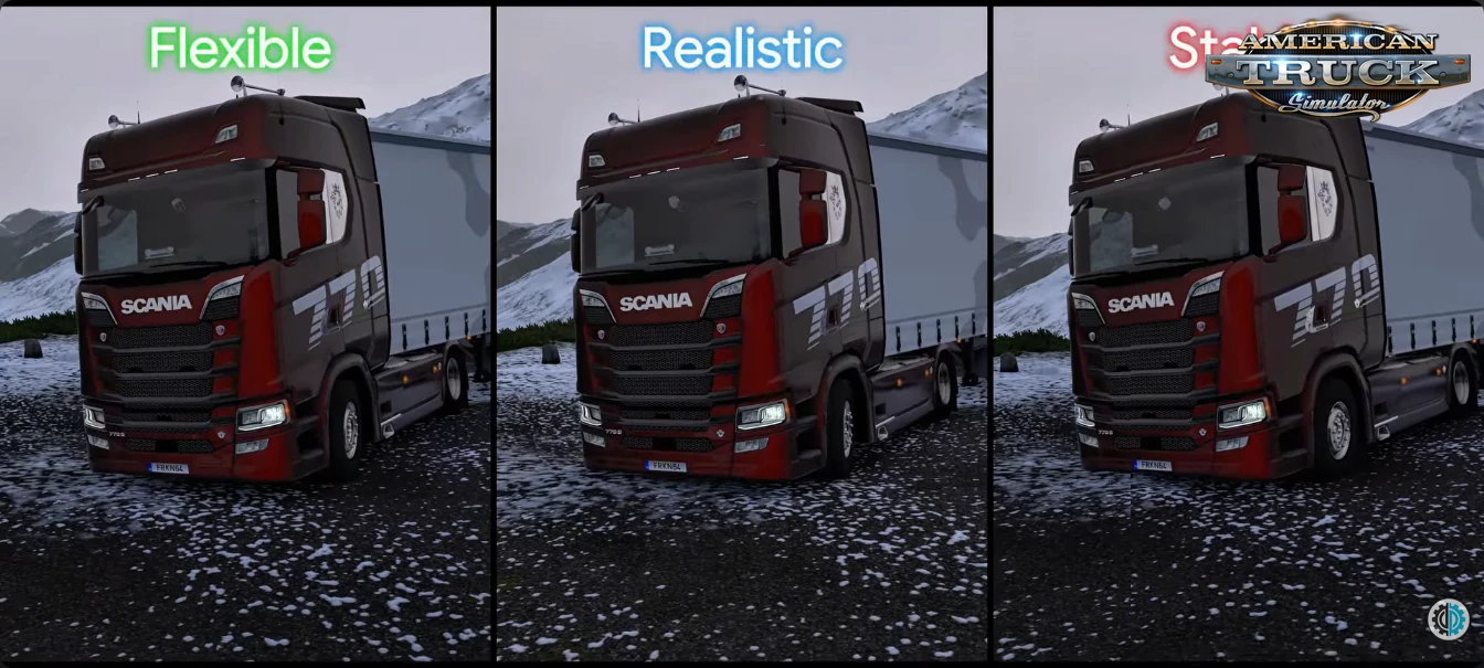 Realistic Truck Physics Ultimate Pack v1.5 (1.60.x) for ATS