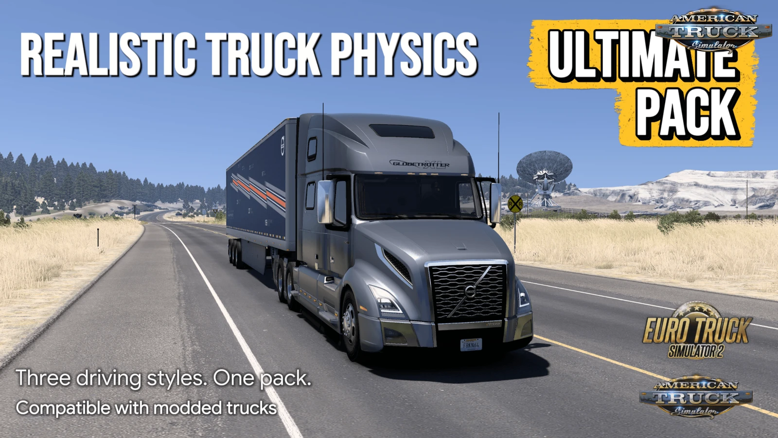 Realistic Truck Physics Ultimate Pack v1.5 (1.60.x) for ATS