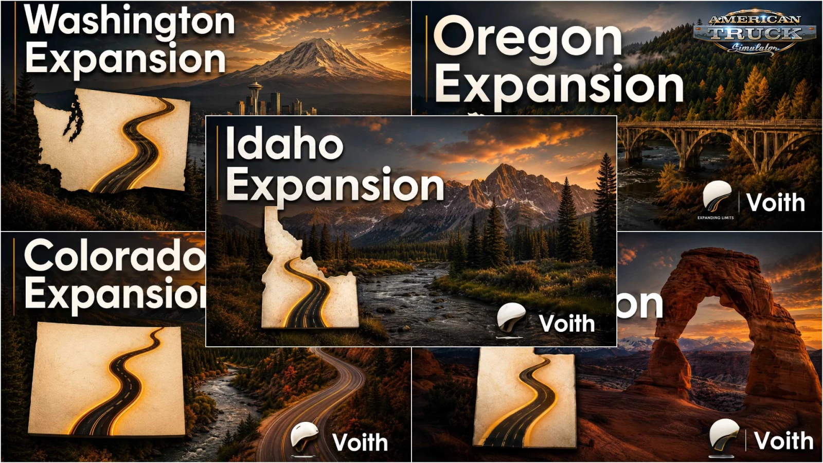 Great America Map Expansion Pack v1.60 (1.60.x) for ATS