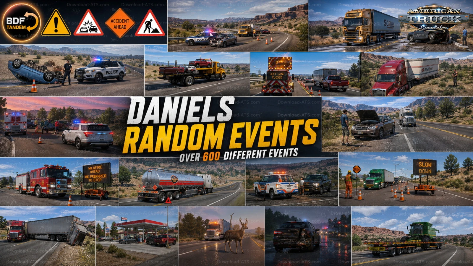 Daniels Random Events Mod v1.4.4 (1.60.x) for ATS