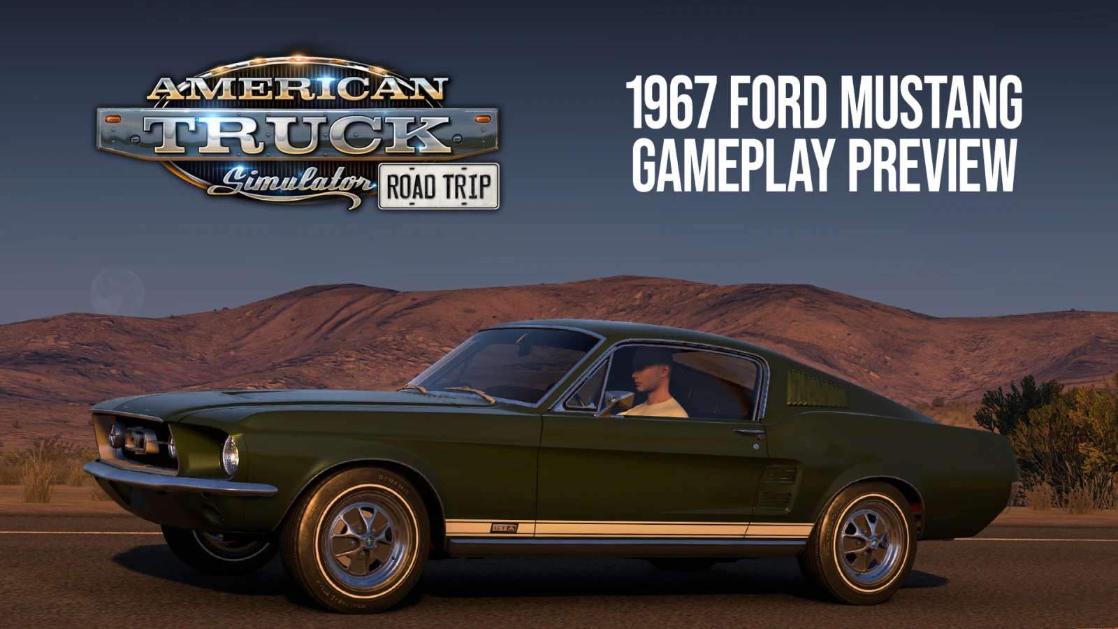ATS Road Trip: 1967 Ford Mustang Video Gameplay Preview