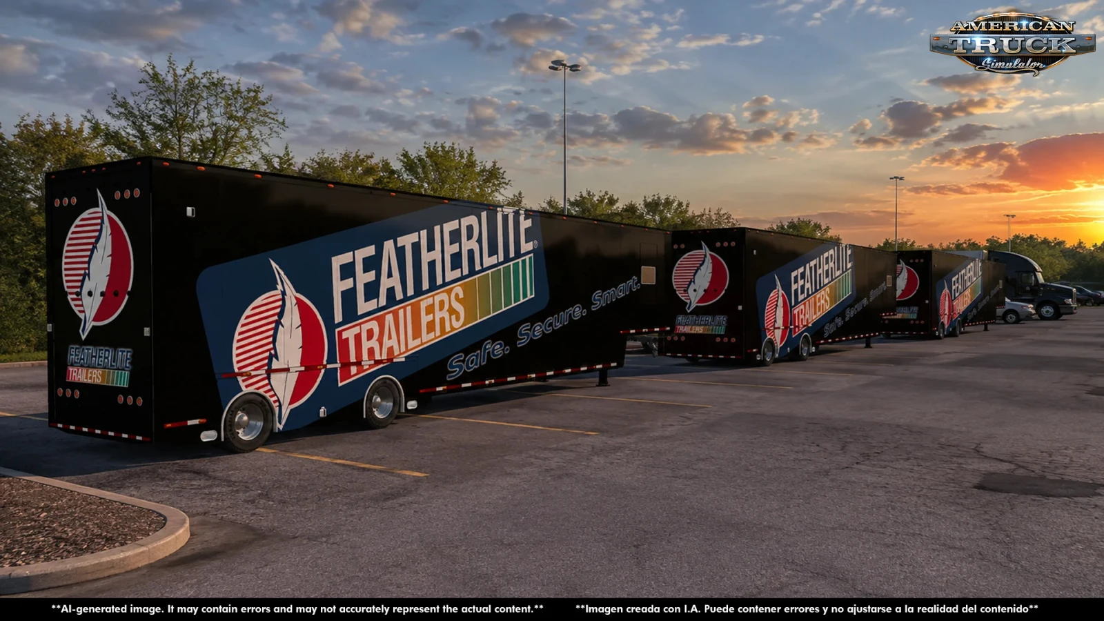 Featherlite Trailers ReWorked v3.0 by CyrusTheVirus (1.60.x)