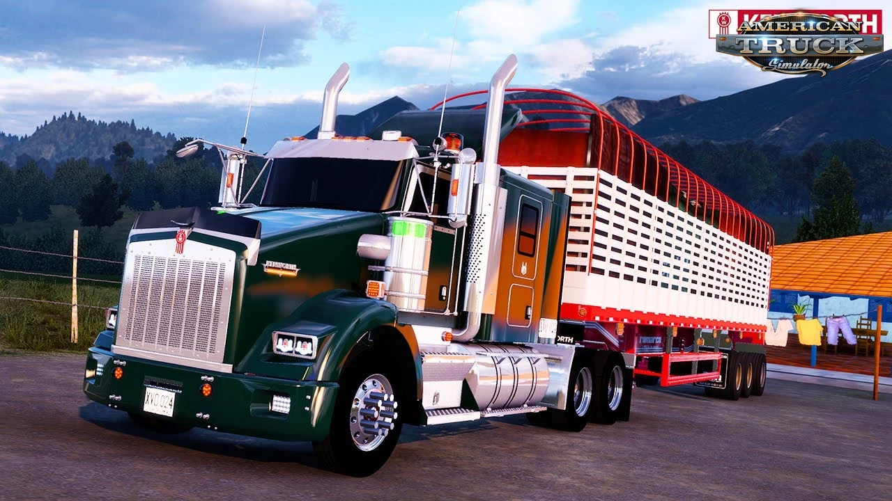 Kenworth T800 La Guapa Truck v1.0 (1.60.x) for ATS