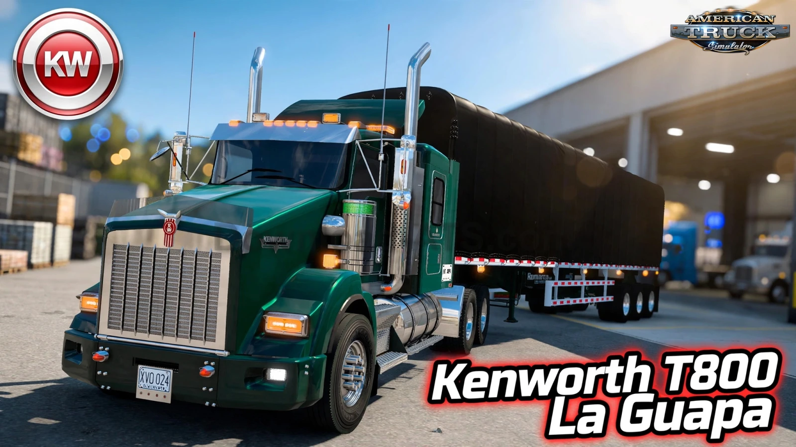 Kenworth T800 La Guapa Truck v1.0 (1.60.x) for ATS