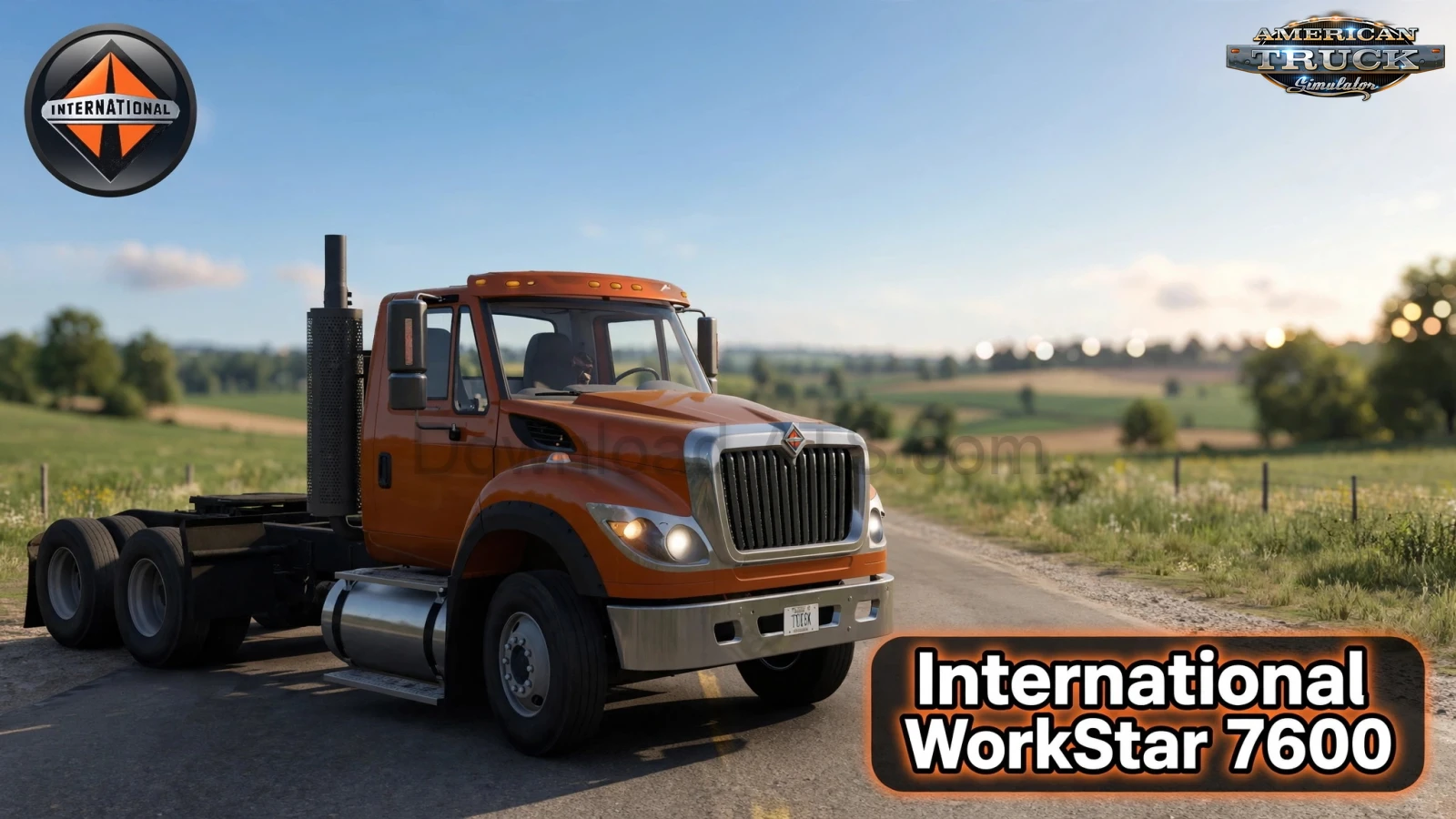 International Workstar 7600 Truck v1.1 (1.60.x) for ATS International Workstar 7600 Truck v1.1 (1.60.x) for ATS