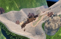 Mountain Roads Map By Danner Truckers for ATS