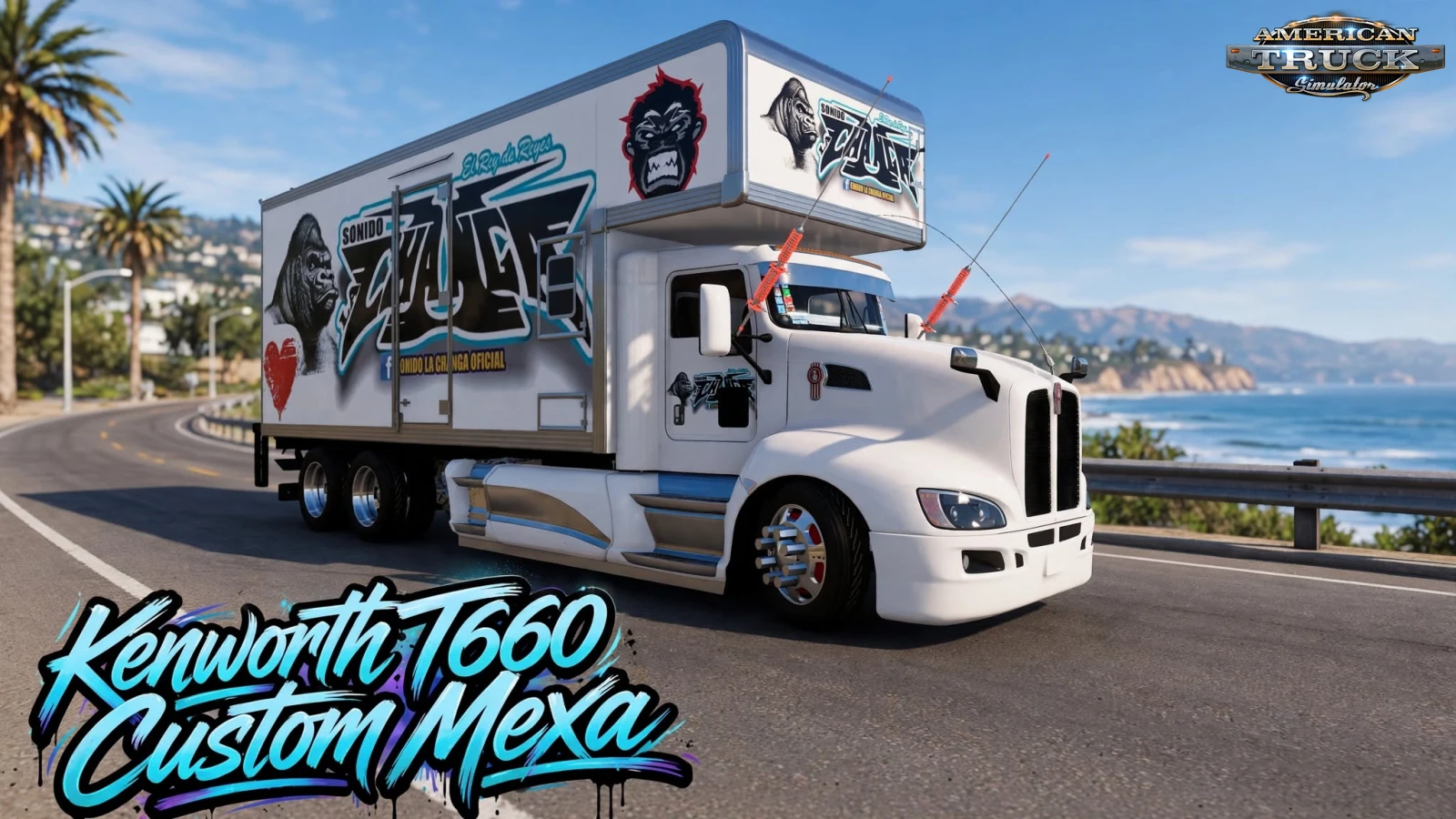 Kenworth T660 Custom Mexa v1.4 (1.60.x) for ATS