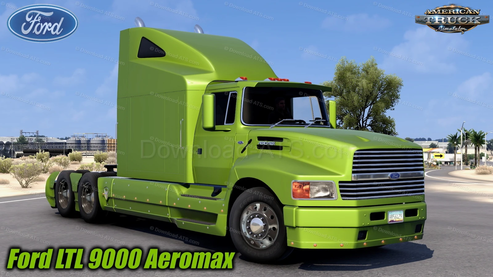Ford LTL 9000 Aeromax + Interior v2.0 (1.60.x) for ATS