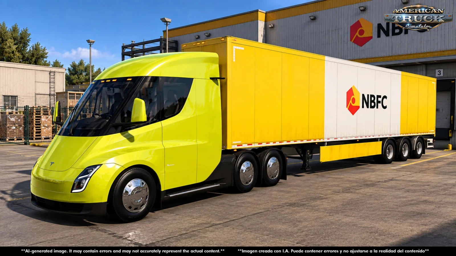 Tesla Semi Truck 2019 + Interior v3.0 (1.61.x) for ATS thumbnail 8