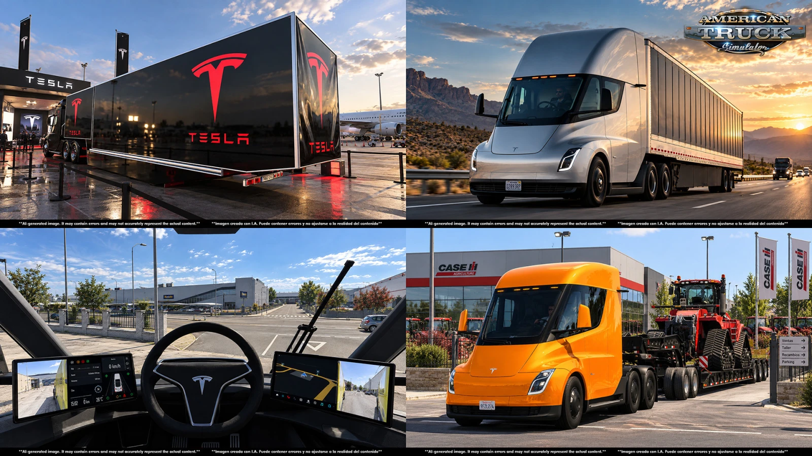 Tesla Semi Truck 2019 + Interior v3.0 (1.61.x) for ATS thumbnail 3