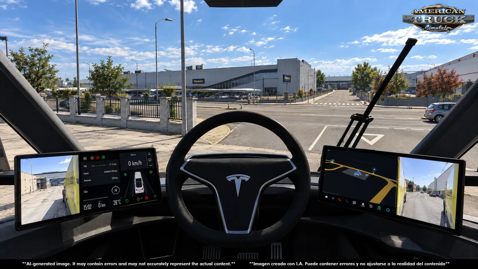 Tesla Semi Truck 2019 + Interior v3.0 (1.61.x) for ATS thumbnail 5