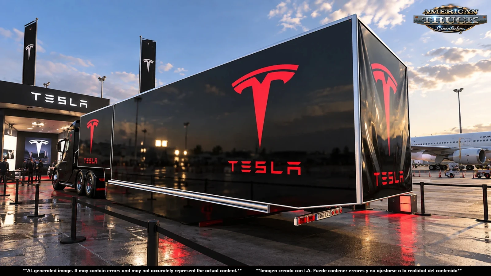 Tesla Semi Truck 2019 + Interior v3.0 (1.61.x) for ATS thumbnail 9