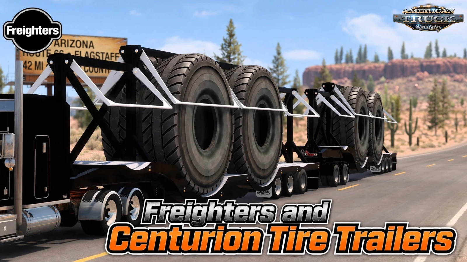 Freighters and Centurion Tire Trailers v1.61 (1.61.x) for ATS Freighters and Centurion Tire Trailers v1.61 (1.61.x) for ATS