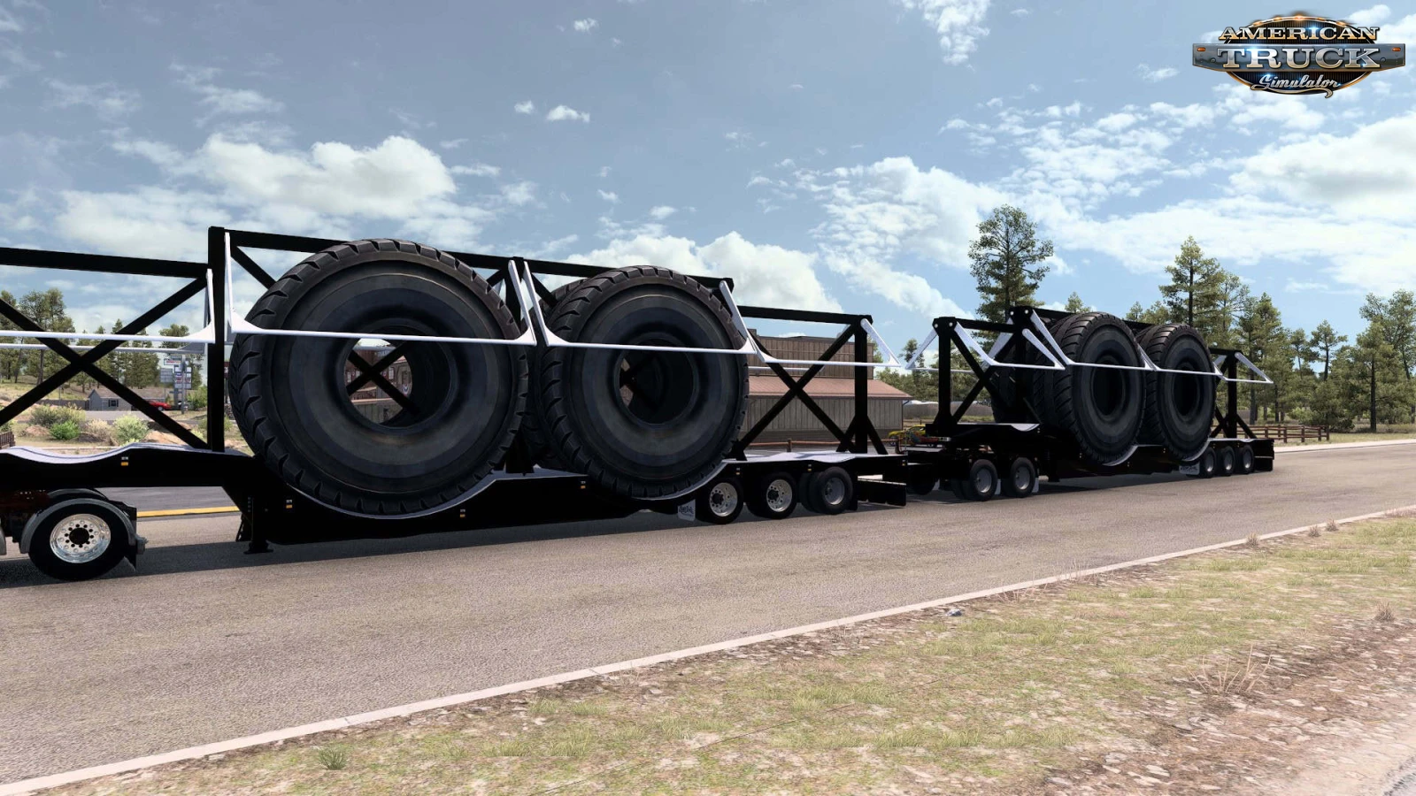 Freighters and Centurion Tire Trailers v1.61 (1.61.x) for ATS
