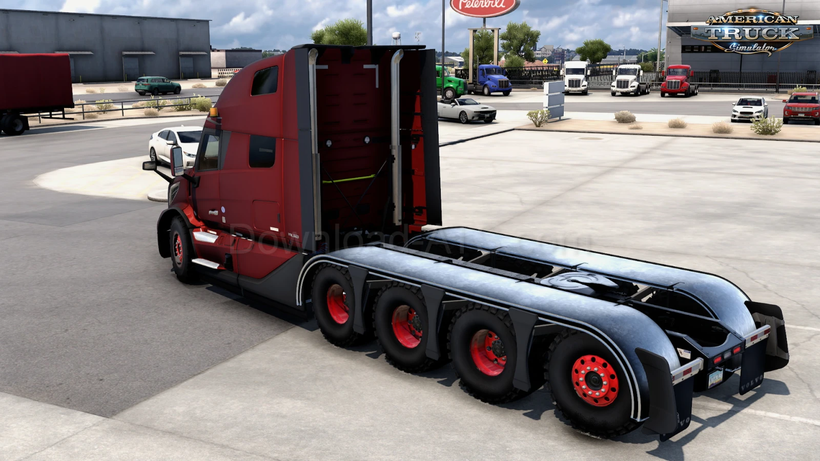 Volvo VNL 2025 - 860 Off-road Cab & Chassis Addon v1.0 (1.61.x)