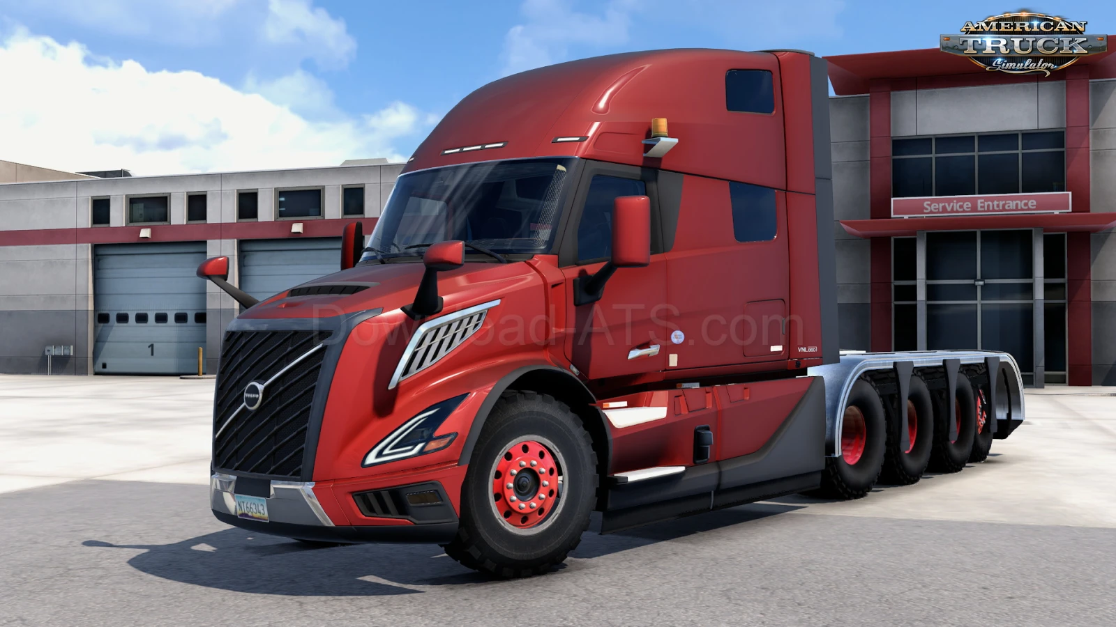 Volvo VNL 2025 - 860 Off-road Cab & Chassis Addon v1.0 (1.61.x)