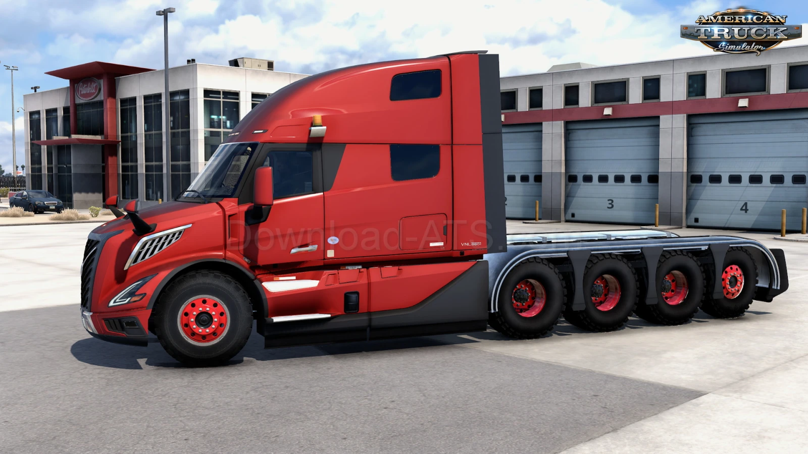 Volvo VNL 2025 - 860 Off-road Cab & Chassis Addon v1.0 (1.61.x)