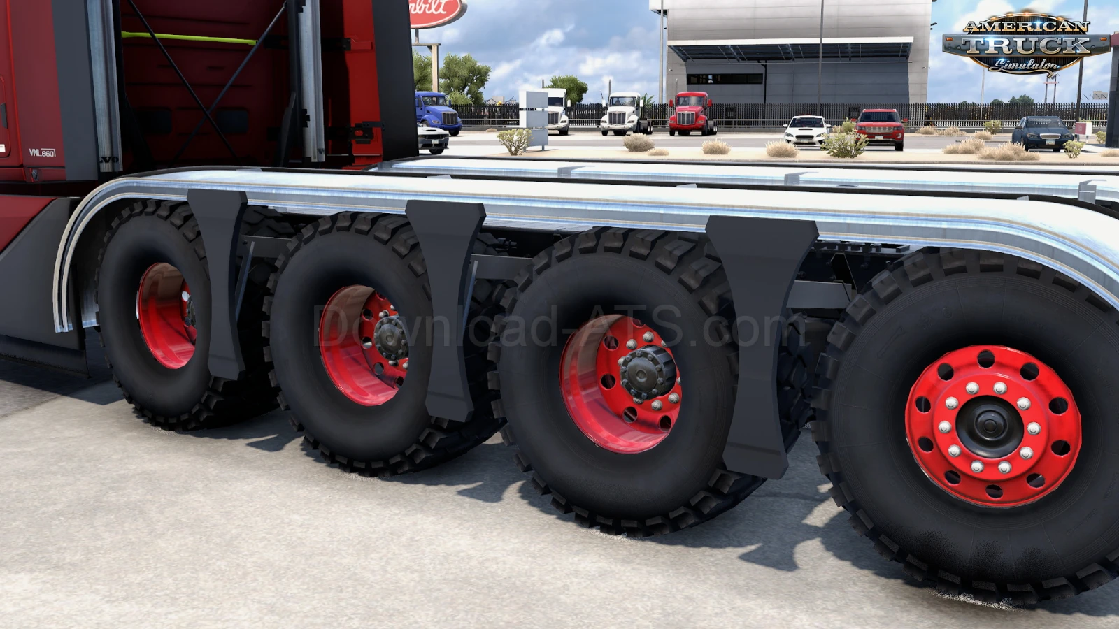 Volvo VNL 2025 - 860 Off-road Cab & Chassis Addon v1.0 (1.61.x)