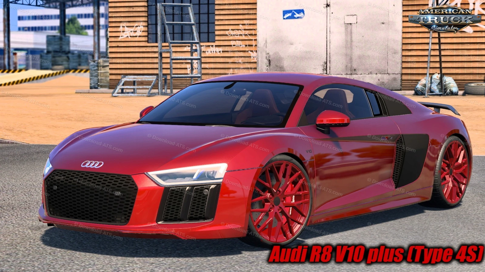 Audi R8 V10 plus (Type 4S) + Interior v1.0 (1.61.x) for ATS