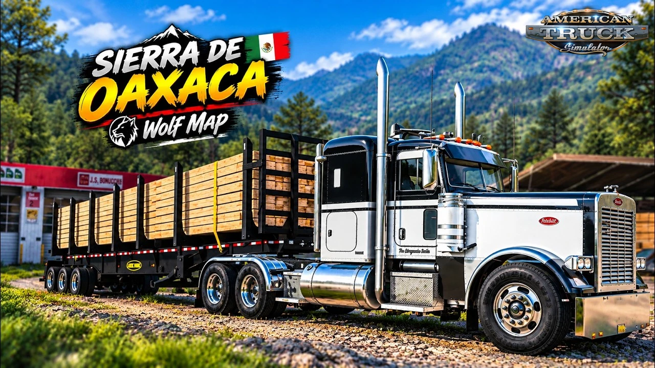 Sierra de Oaxaca Map (WolfMap) v5.0 (1.61.x) for ATS