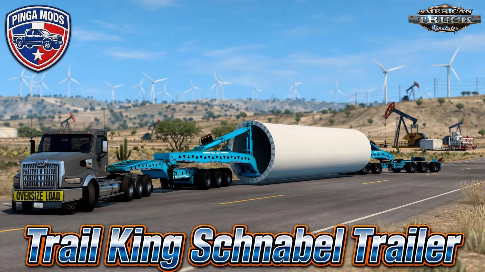 Trail King Schnabel Trailer v1.5 By Pinga (1.61.x) for ATS