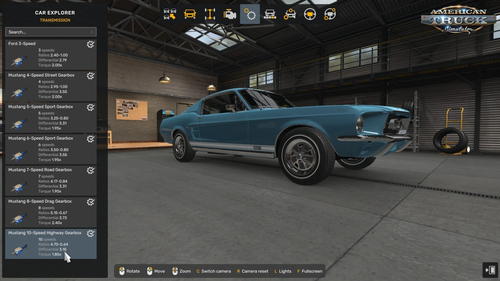 Ford Tuning Playground v2.0 (1.61.x) for ATS