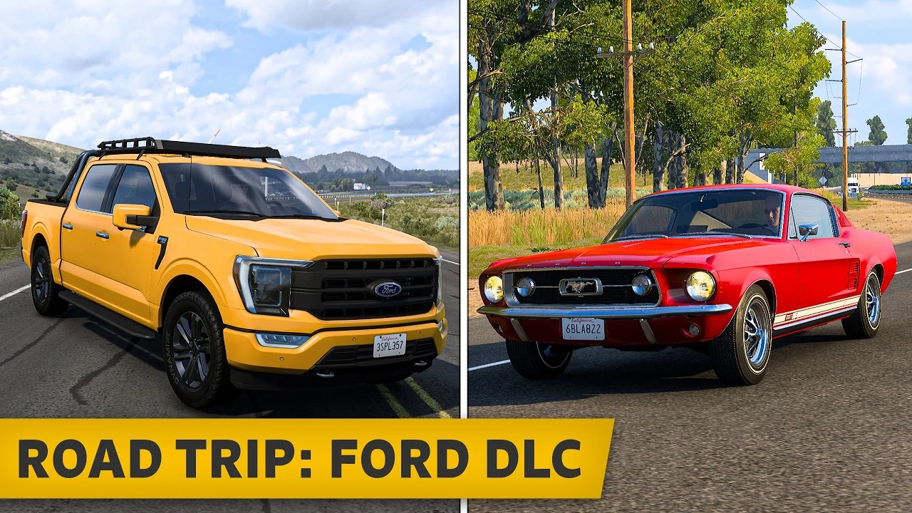 Road Trip: Ford DLC for ATS - Gameplay Video