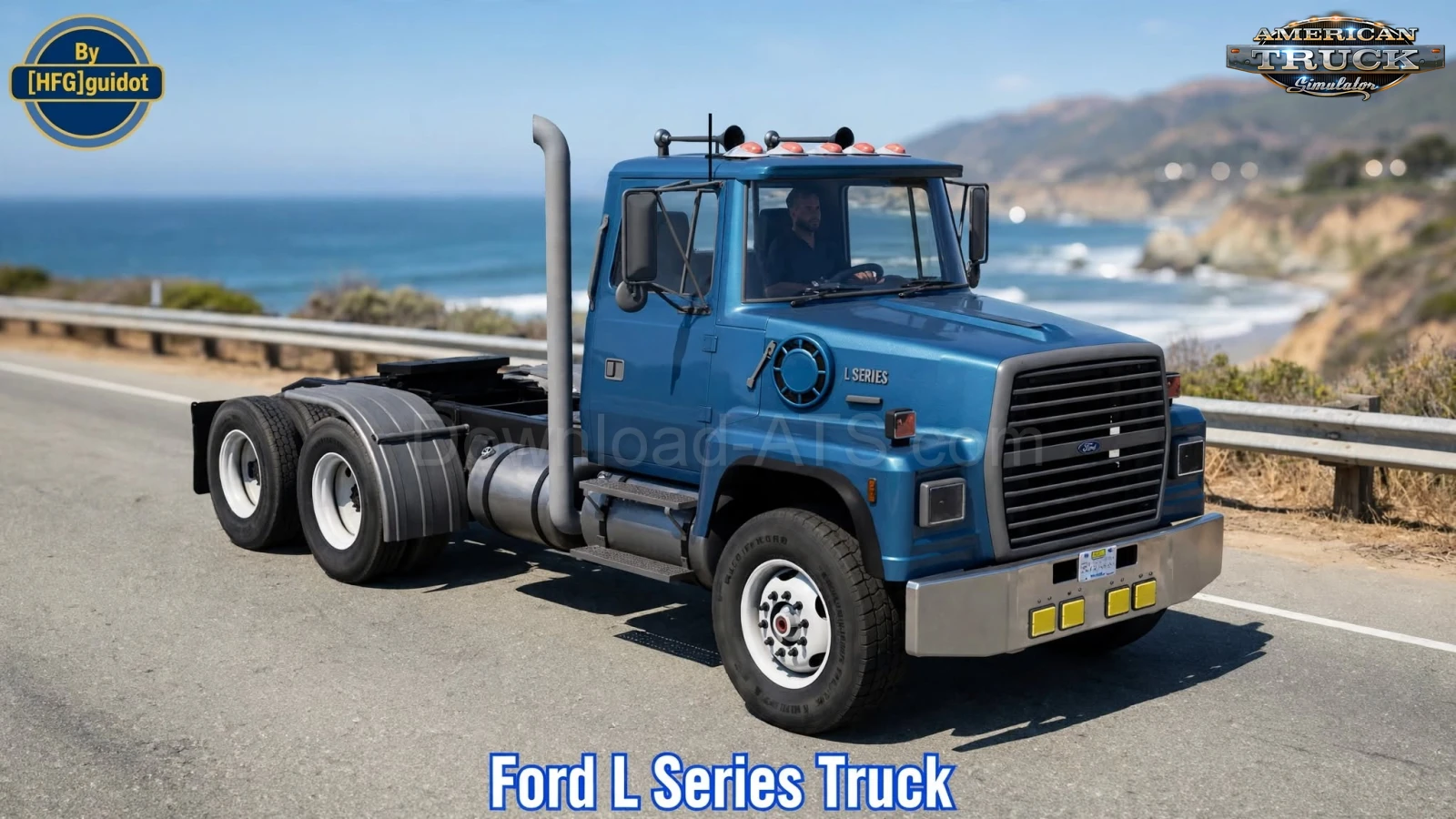 Ford L Series Truck + Interior v1.0.1 (1.61.x) for ATS