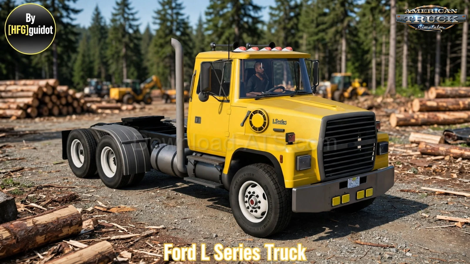 Ford L Series Truck + Interior v1.0.1 (1.61.x) for ATS