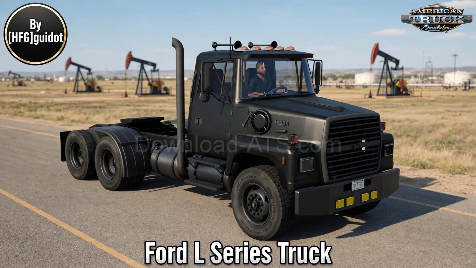 Ford L Series Truck + Interior v1.0.1 (1.61.x) for ATS
