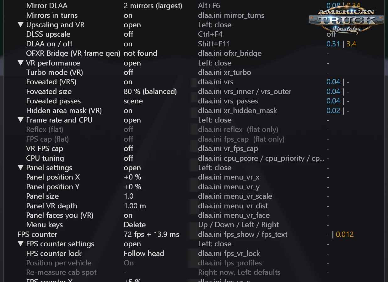 DLAA - DLSS Injection Mod v0.13 (1.61.x) for ATS thumbnail 3