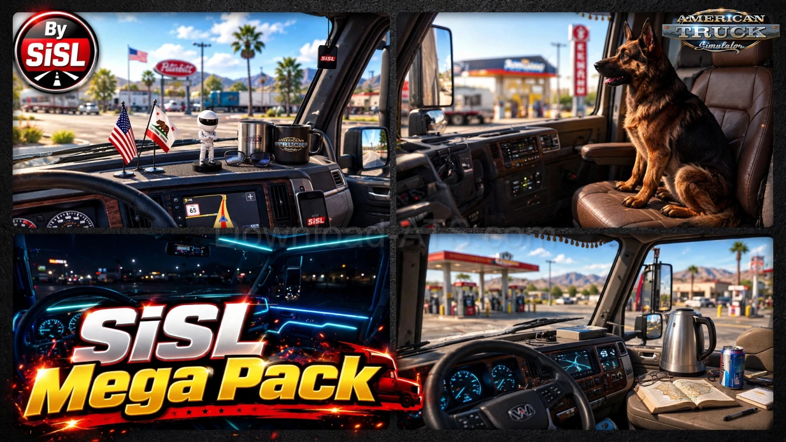 SiSLs Mega Pack v3.3 (1.61.x) for ATS thumbnail 3