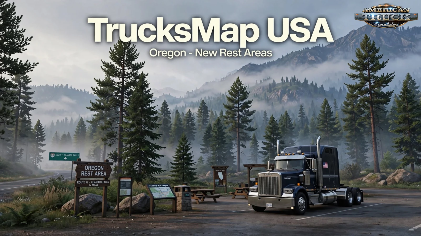 TrucksMap USA v1.7pa1 (1.61.x) for ATS thumbnail 4