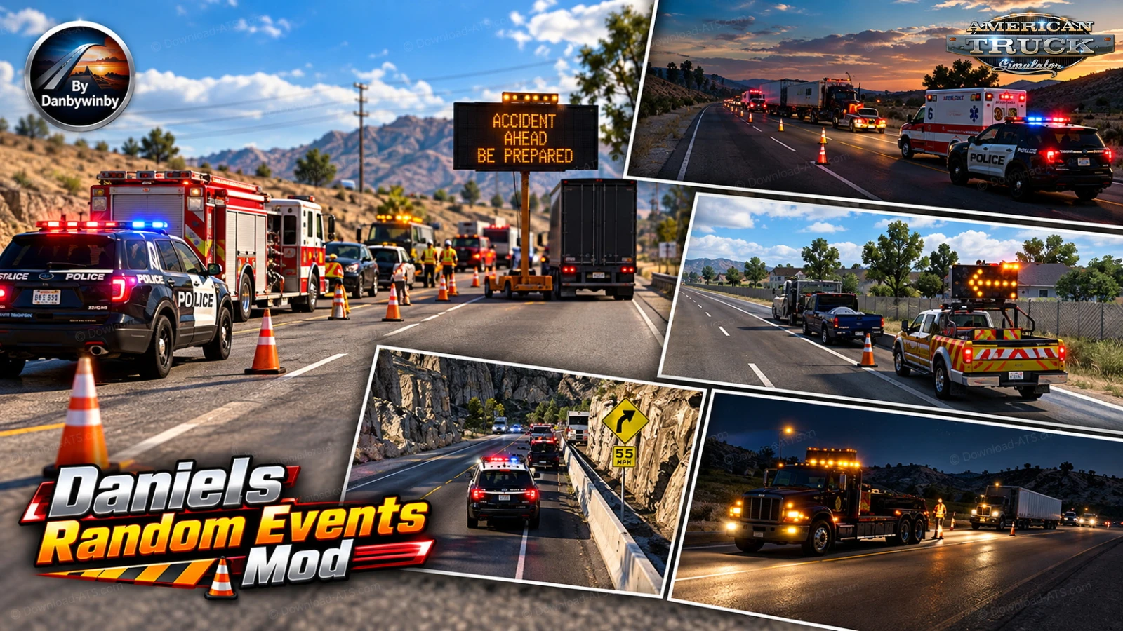 Daniels Random Events Mod v1.4.5 (1.61.x) for ATS