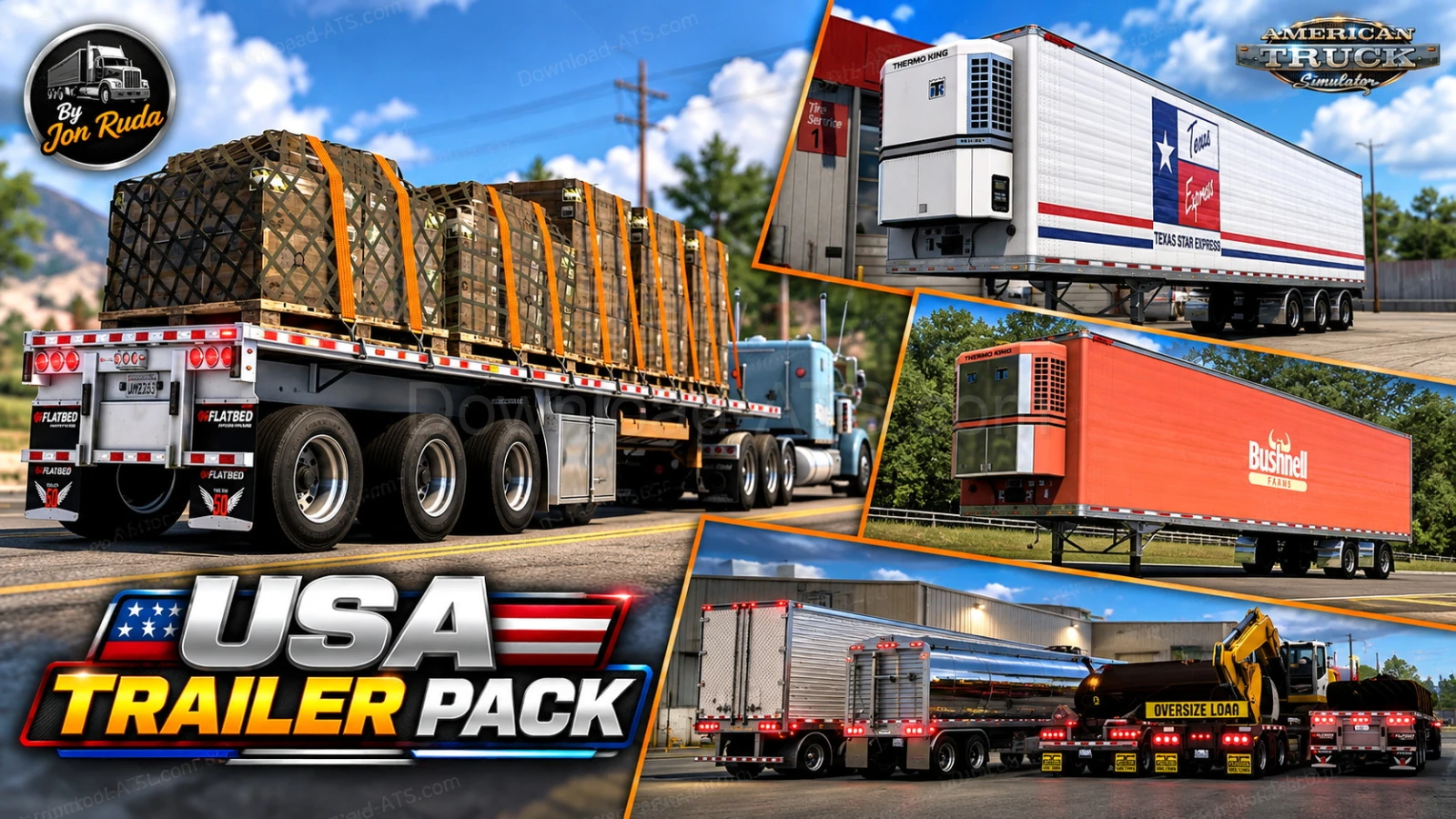 USA Trailer Pack v9.5 By Jon Ruda (1.61.x) for ATS