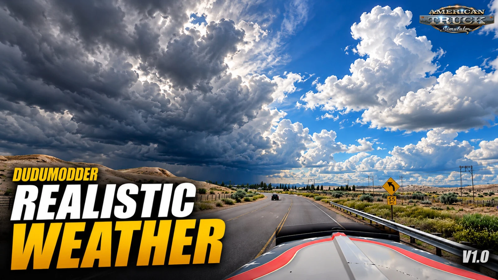 DuduModder Realistic Weather Mod v1.0 (1.62.x) for ATS